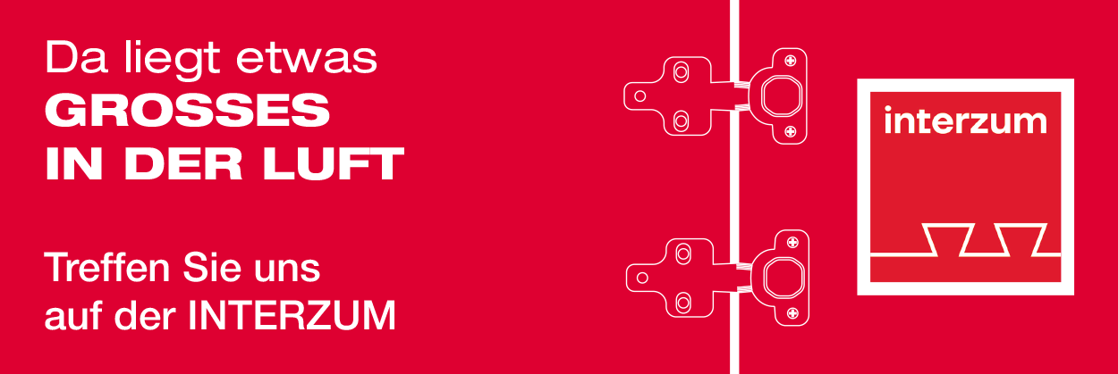 Wir stellen auf der Interzum Messe aus