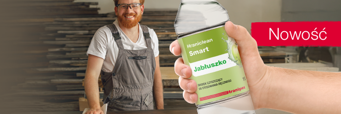 NOWOŚĆ: Środek czyszczący o zapachu jabłka Hraniclean Smart Jabłuszko!